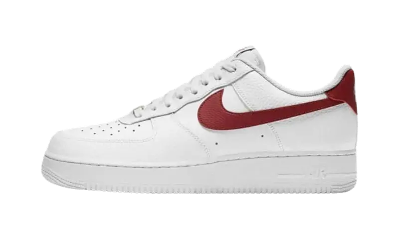 Nike Air Force 1 Low White Team Red - MTHOR SHOP