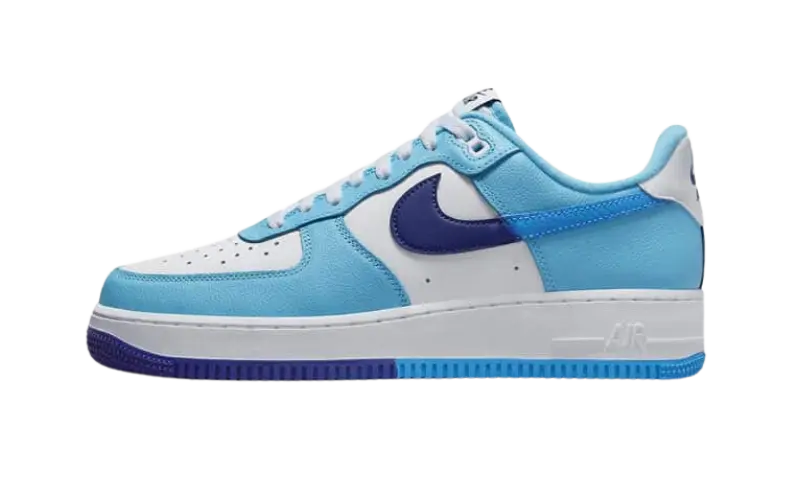 Nike Air Force 1 Low '07 LV8 Split Light Photo Blue Deep Royal - MTHOR SHOP