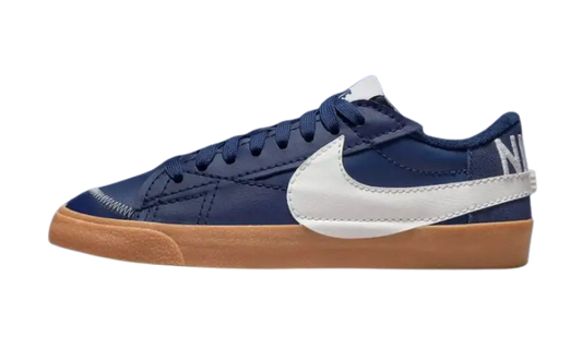 Nike Blazer Low 77 Jumbo WNTR Midnight Navy Gum - MTHOR SHOP