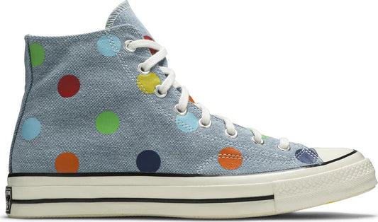 Converse Chuck Taylor All Star 70 Hi Golf Wang Denim Polka Dots - 170011C - MTHOR SHOP