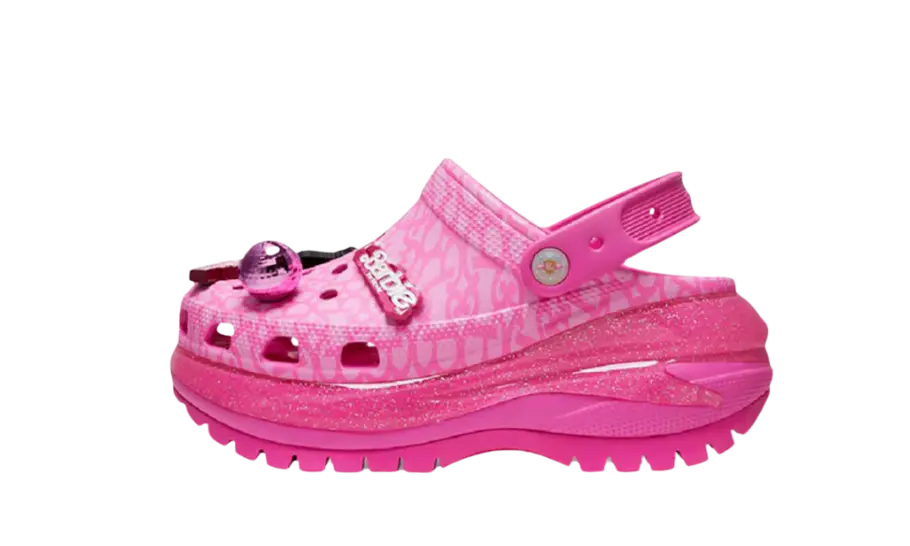 Crocs Classic Mega Crush Clog Barbie The Movie Electric Pink 209244-6QQ MTHOR SHOP