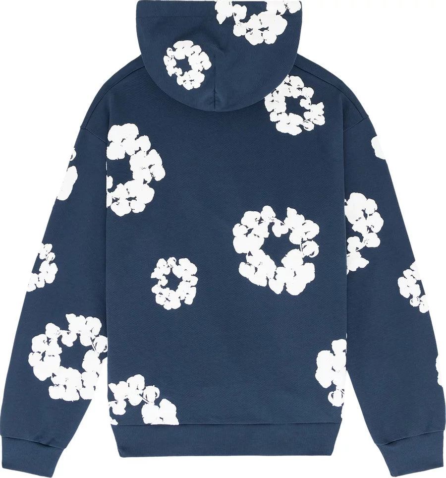 Denim Tears The Cotton Wreath Sweatshirt Navy