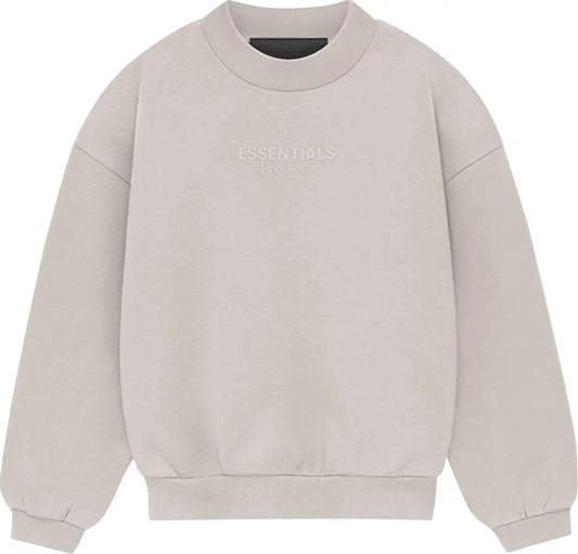 Fear of God Essentials Crewneck Silver Cloud