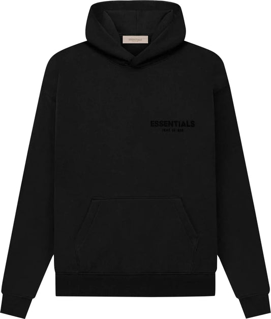 Fear of God Essentials Pull-Over Hoodie (SS21) Black/Stretch Limo