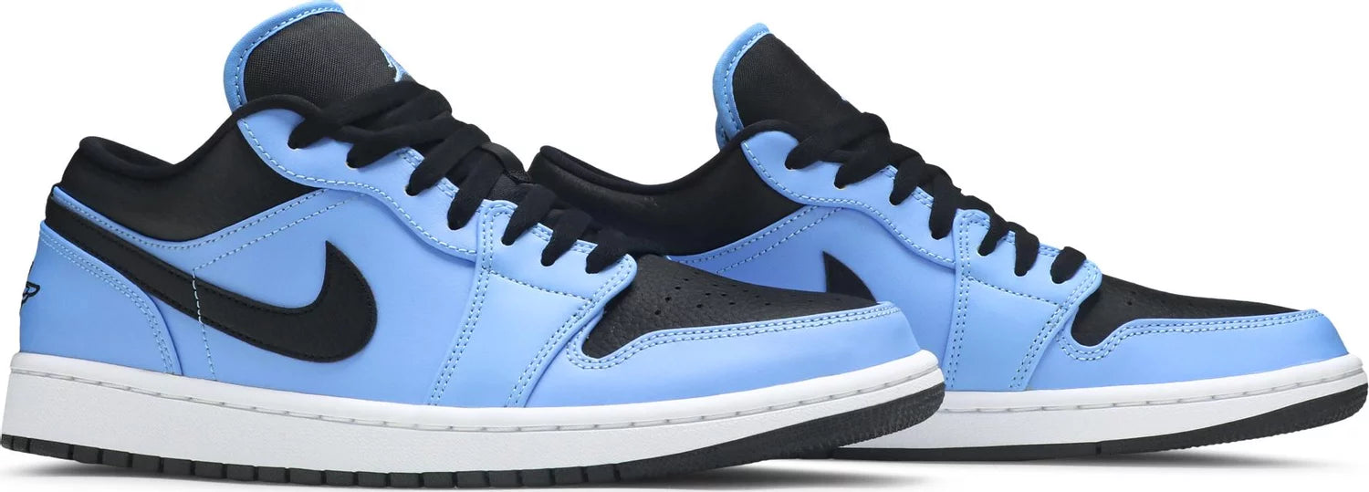 Jordan 1 Low University Blue Black 553558-403 MTHOR SHOP