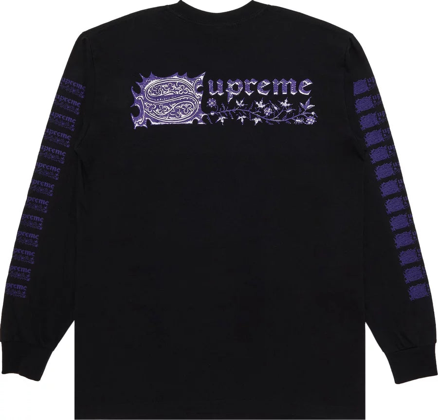 Supreme Saint Sebastian L/S Tee Black