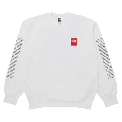 Supreme The North Face Crewneck White