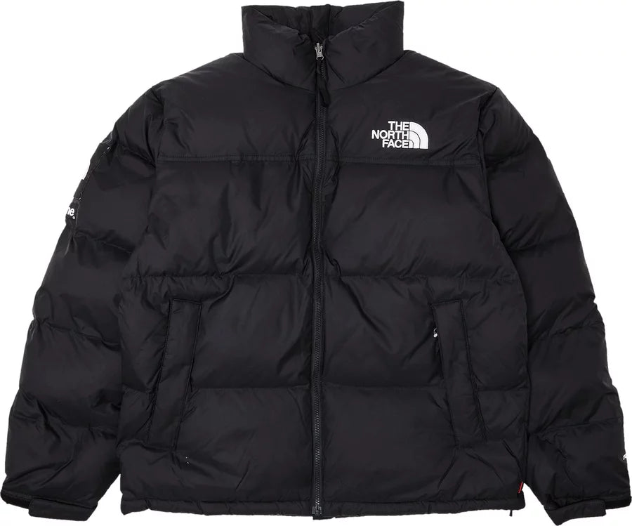 Supreme The North Face Split Nuptse Jacket Black