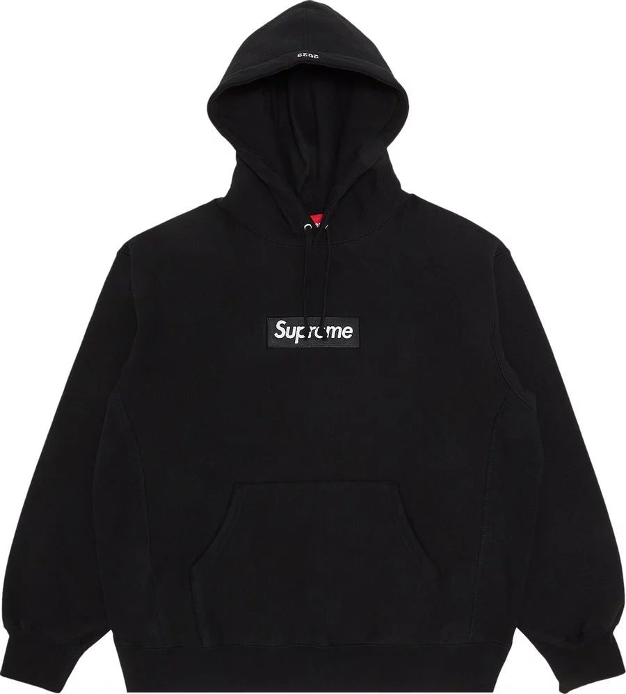 Supreme West Hollywood Box Logo Hooded Sweatshirt Black