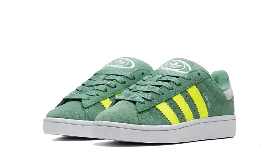 Adidas Campus 00s Preloved Green Solar Yellow 