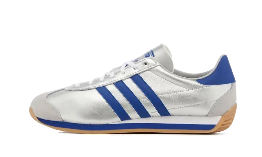 Adidas Country OG Matte Silver Bright Blue