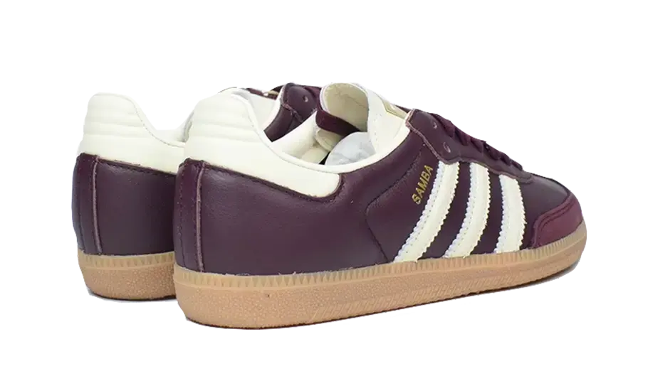 Adidas Samba OG Maroon Crewht Gold