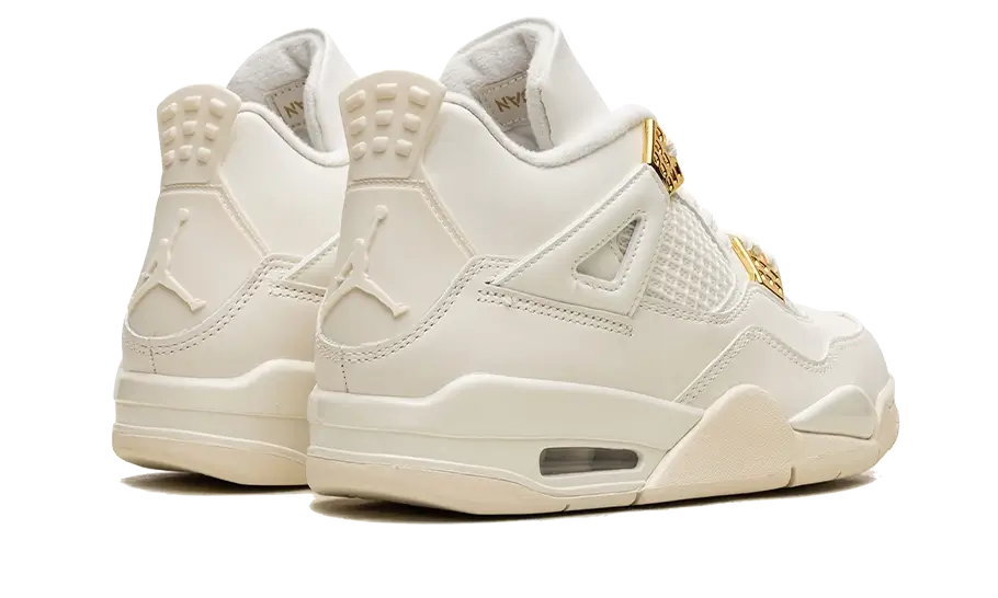 Air Jordan 4 Sail Metallic Gold