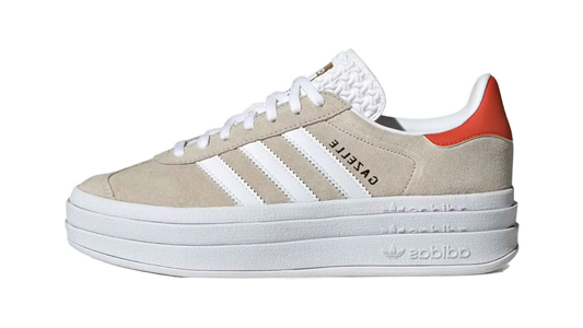 adidas Gazelle Bold Wonder Beige Collegiate Orange (W) - MTHOR SHOP