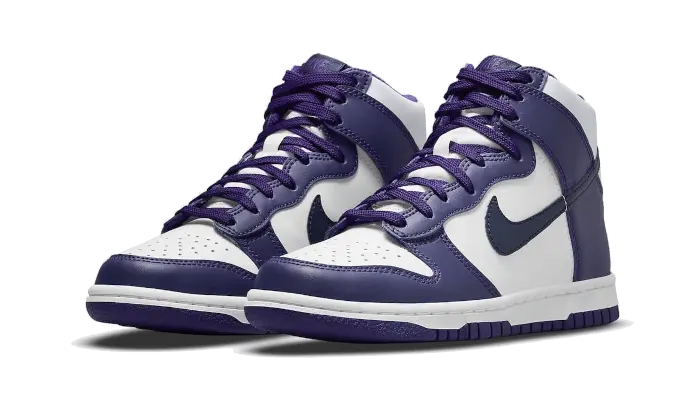 Dunk High Electro Purple Midnight Navy