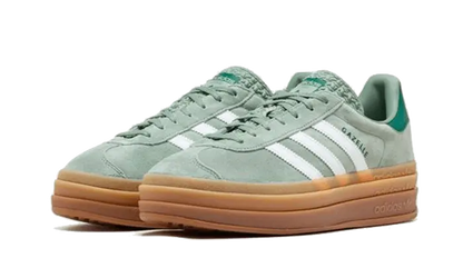 Adidas Gazelle Bold Silver Green