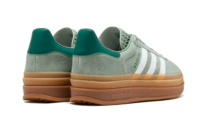 Adidas Gazelle Bold Silver Green