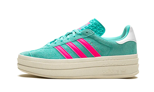 Adidas Gazelle Bold Flash Aqua Lucid Pink