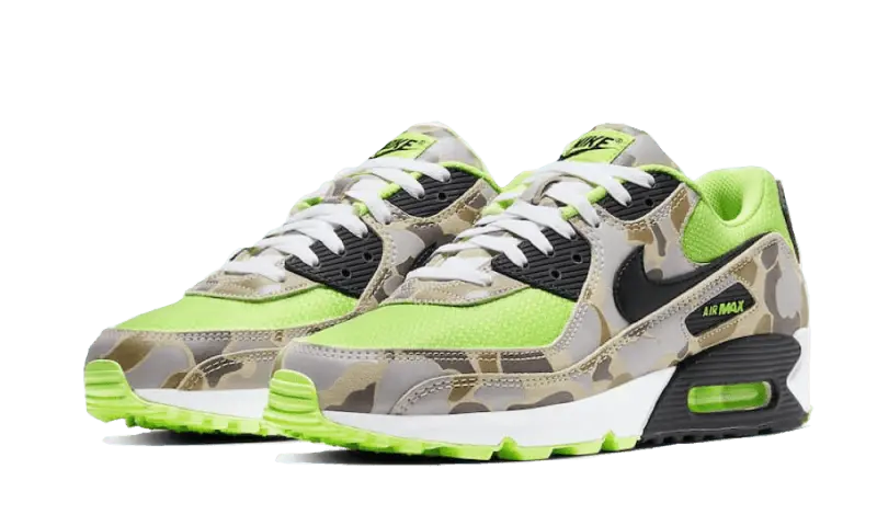 Nike Air Max 90 Duck Camo Volt - CW4039-300