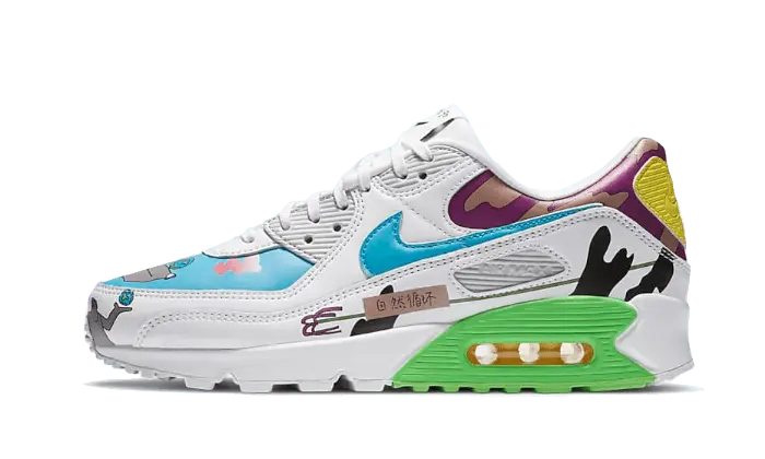 Nike Air Max 90 Flyleather Ruohan Wang - CZ3992-900