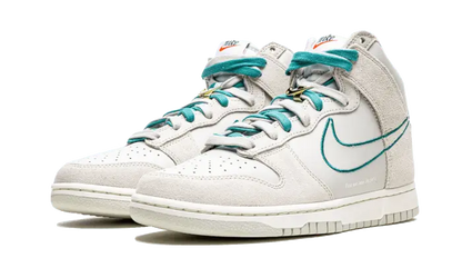 Nike Dunk High First Use Light Bone Green Noise - DD0733-001