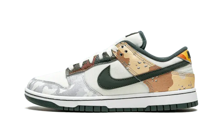 Nike Dunk Low SE Sail Multi-Camo - DH0957-100