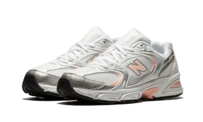 New Balance 530 White Silver Pink