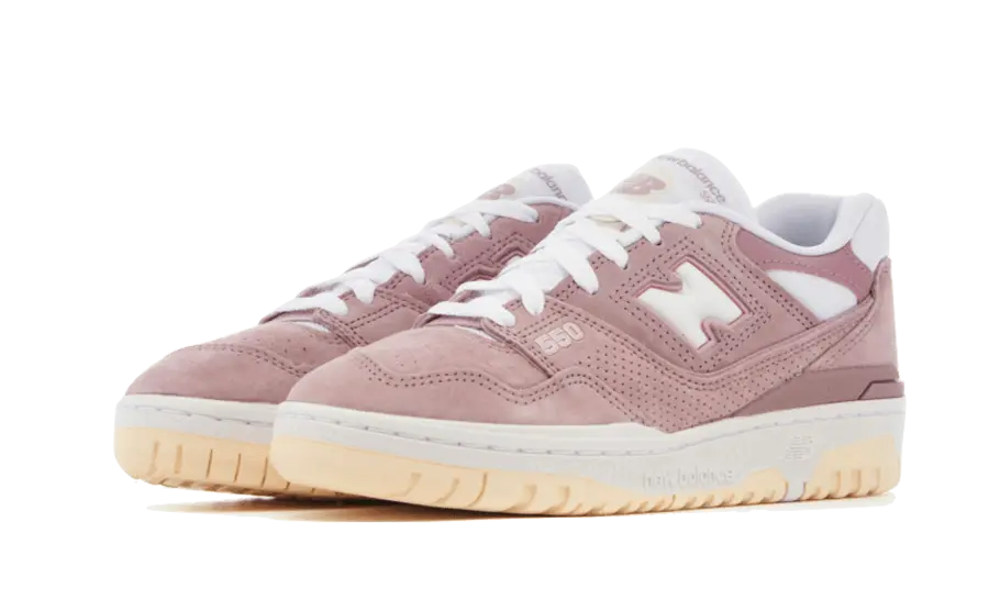 New Balance 550 Lilac Chalk Suede