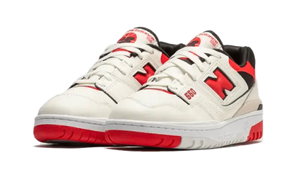 New Balance 550 Sea Salt True Red