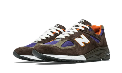 New Balance 990 V2 Made In Usa Brown Purple