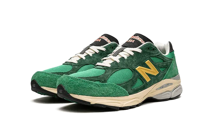 New Balance 990 V3 MiUSA Teddy Santis Green Gold