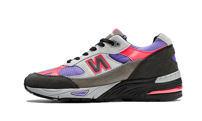 New Balance 991 Made In UK Palace Black Purple Pink