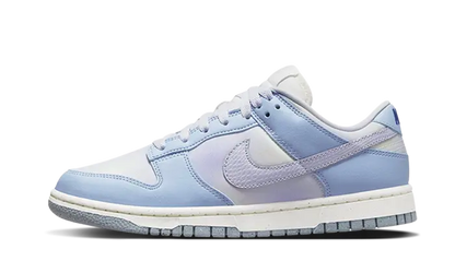 Dunk Low White Blue Airbrush