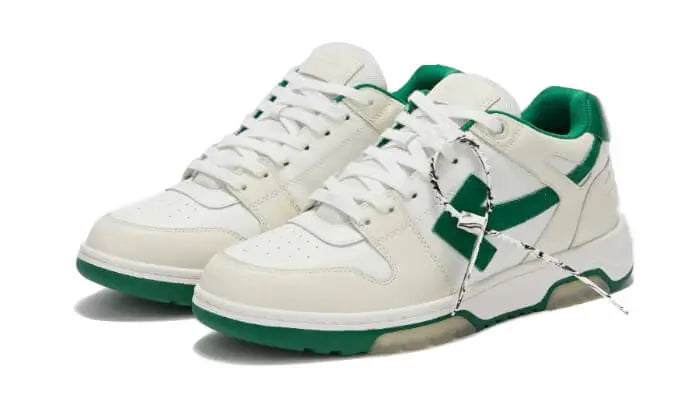 Off-White Out Of Office "OOO" White Green