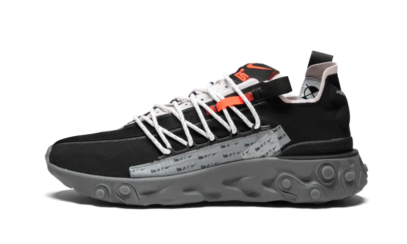 Nike React Low WR ISPA Black Metallic Silver