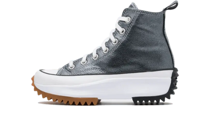 Converse Run Star Hike Hi Metallic Black - 169241C