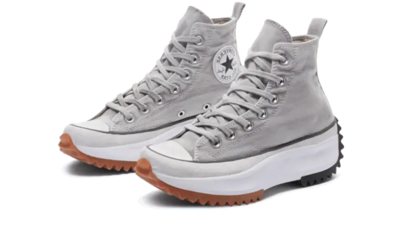 Converse Run Star Hike Hi White Light Smoke In - 171140C