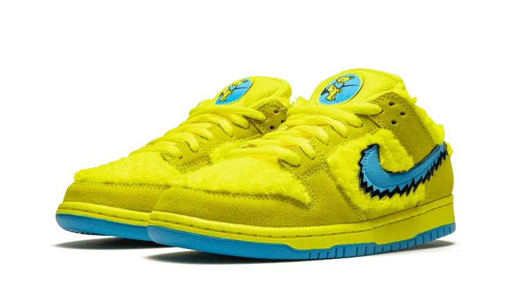 Nike SB Dunk Low Grateful Dead Bears Yellow - CJ5378-700