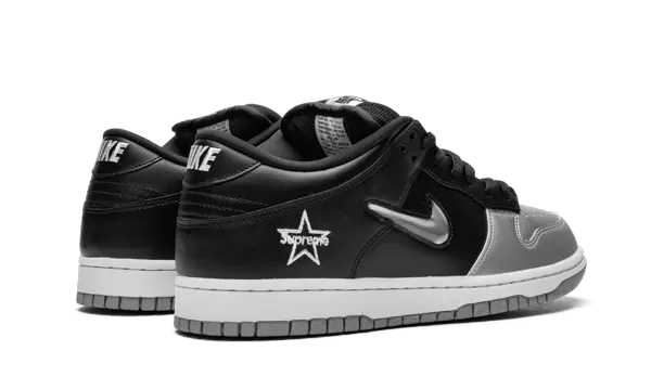 Nike SB Dunk Low Supreme Jewel Swoosh Silver - CK3480-001