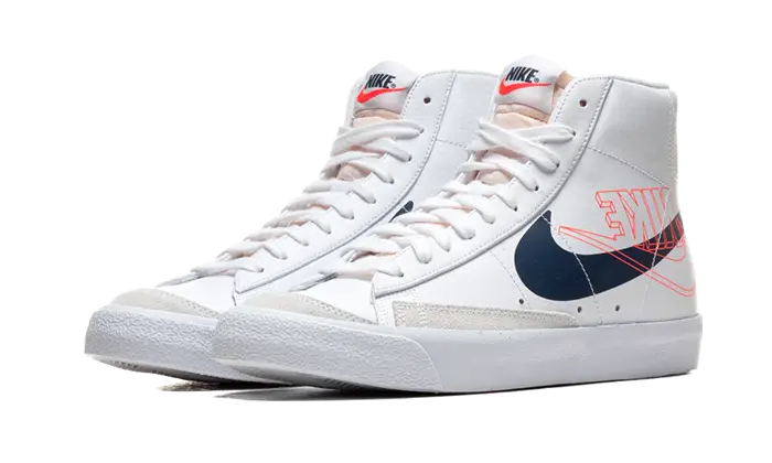 Nike Blazer Mid '77 Reverse Logo White - DA4651-100