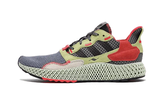 Adidas ZX 4000 4D Grey Three Hi Res Yellow - BD7927